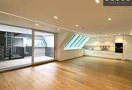 AN DER GRENZE ZUM 1. BEZIRK | EDLE DACHGESCHOSSWOHNUNG | RUHIGE 12 m2 TERRASSE | 1030 AM STADTPARK | 4 ZIMMER