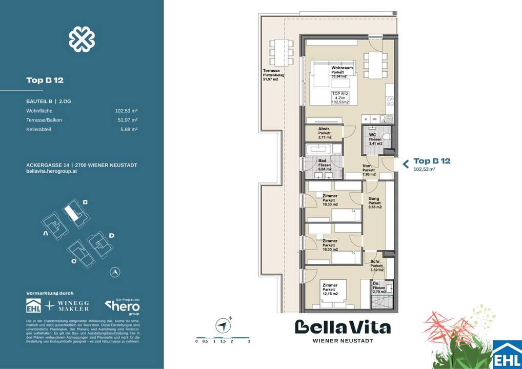 BELLA VITA - Sichern Sie sich den zweiten KFZ-Stellplatz jetzt mit 50 % Preisvorteil.