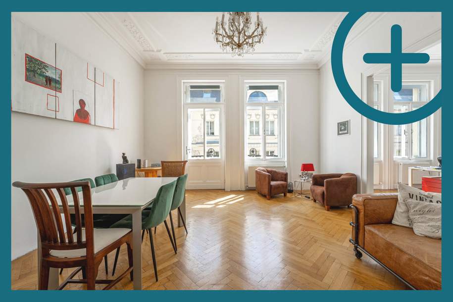 ALTBAU MIT BALKON - SCHOTTENFELDGASSE, Wohnung-kauf, 759.000,€, 1070 Wien 7., Neubau