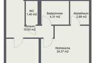 Ab 15. Dezember! Nahe U3! Zentrale 2-Zimmer-Wohnung inkl. Stellplatz zu vermieten!