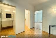 Gepflegte 3-Zimmer-Wohnung in Innenhoflage mit Loggia & U1-Nähe
