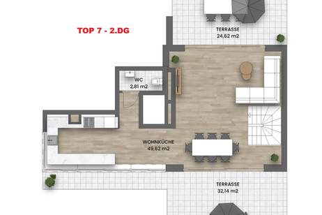 ++ LICHT &amp; RAUM ++ Stilvolles Zuhause mit Weitblick, Wohnung-kauf, 1.120.000,€, 1140 Wien 14., Penzing