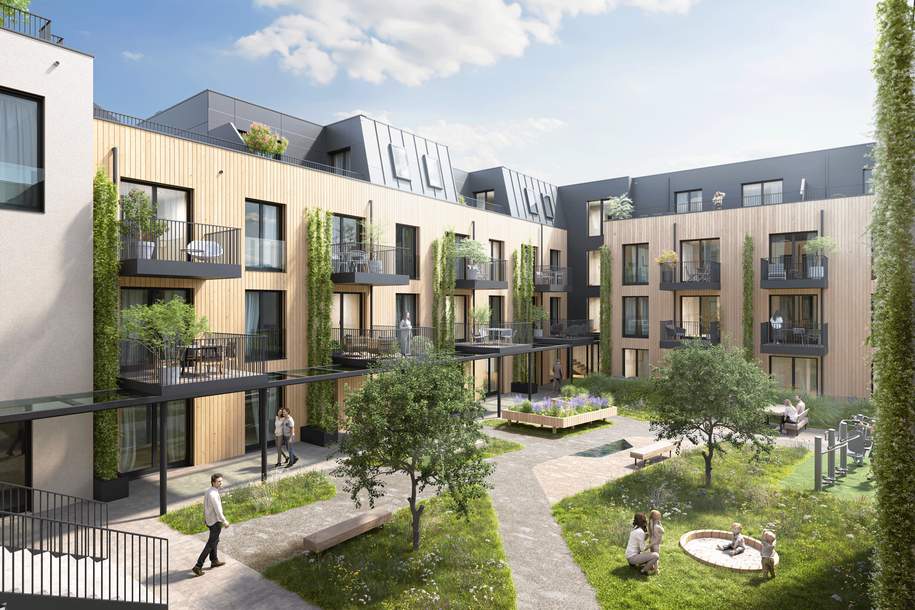 Nachhaltig gebaut, komfortabel gestaltet, Wohnung-kauf, 325.468,€, 2130 Mistelbach