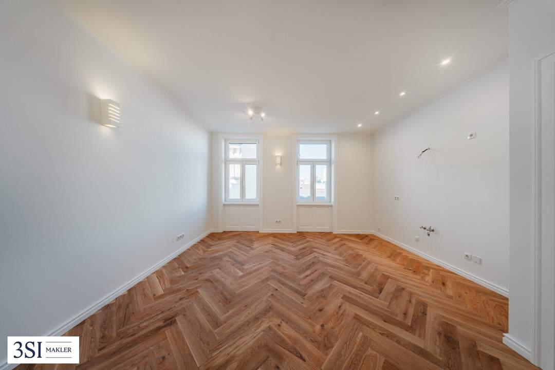 Hochwertiger 3-Zimmer-Erstbezug in revitalisertem Haus