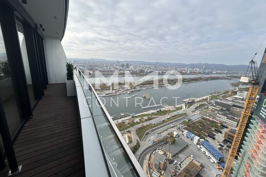 ERSTBEZUG: Elegantes Apartment mit Top-Ausstattung und Stadtblick Neue Donau, Dooman, Gym, Lounges!, Wohnung-kauf, 5.900.000,€, 1220 Wien 22., Donaustadt