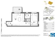 WOHNQUARTIER WILDGARTEN – 2-Zimmerwohnung im 3. OG direkt am Rosenhügel