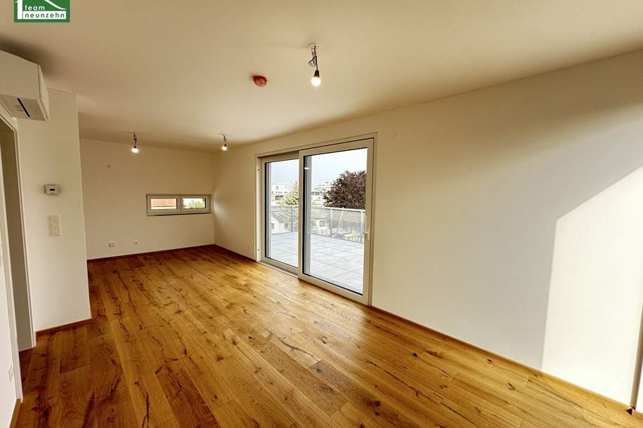Gotthelf Living - Klimatisierte Erstbezugs-Dachgeschosswohnung nahe U2 Aspernstraße mit großer Terrasse und Schrankraum - PROVISIONSFREI! Lift bis in die Wohnung. - WOHNTRAUM, Wohnung-kauf, 569.000,€, 1220 Wien 22., Donaustadt