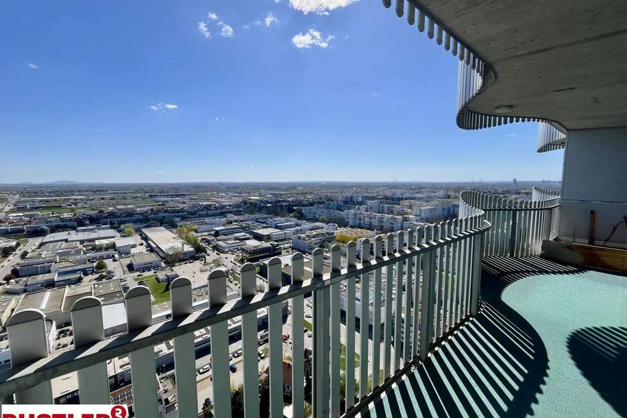 3-Zimmer Familienwohnung mit traumhaftem Weitblick - U1 Nähe!, Wohnung-miete, 1.750,00,€, 1210 Wien 22., Donaustadt