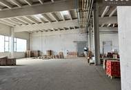 Lagerhallen von 1.100m² bis 2.370m² | Nähe Wagramer Straße | TOP ERREICHBARKEIT |