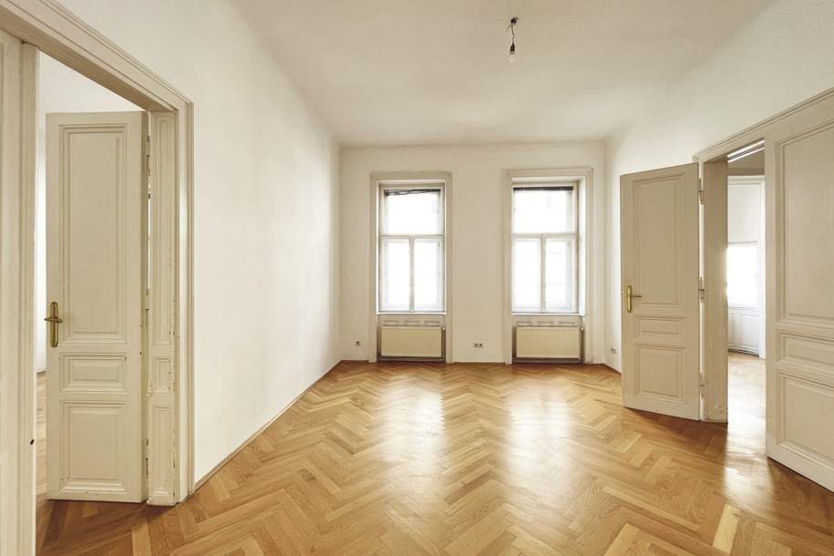 Moderne Altbauwohnung mit 4,5 Zimmern im 3. Bezirk, Wohnung-miete, 2.833,80,€, 1030 Wien 3., Landstraße