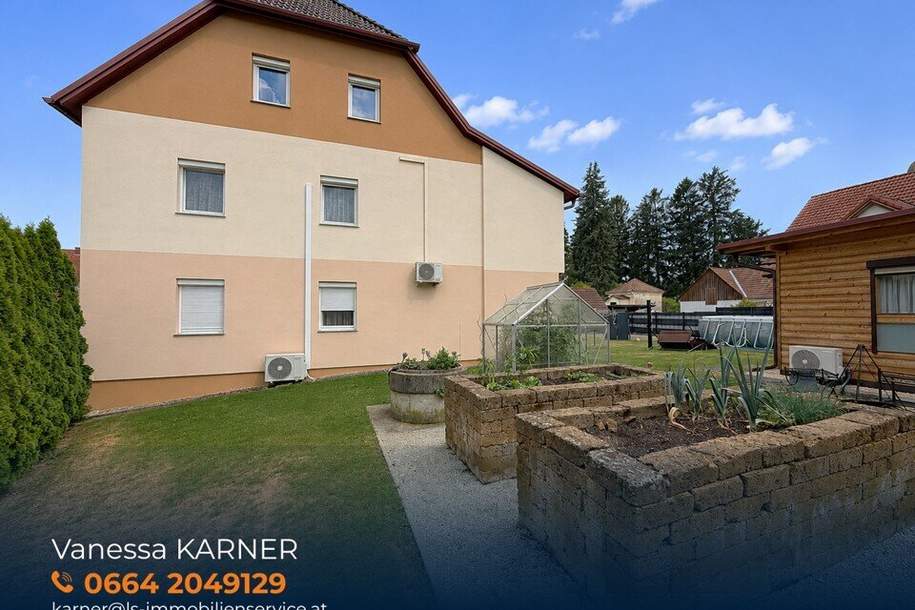 Modernisiertes Mehrfamilienhaus mit drei Wohneinheiten in ruhiger Siedlungslage – Grafendorf bei Hartberg, Haus-kauf, 489.000,€, 8232 Hartberg-Fürstenfeld