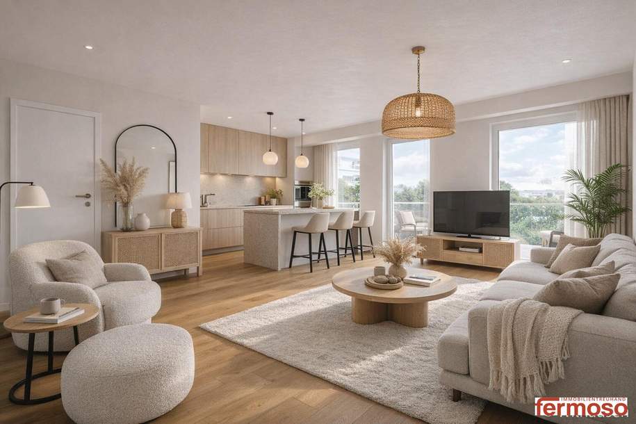 Top Neubau: Stilvolle 2-Zimmer-Wohnung mit Balkon, Wohnung-kauf, 279.000,€, 1210 Wien 22., Donaustadt