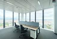 Komplette Etage im Hochhaus mit ausgezeichneter Infrastruktur und Panoramablick!