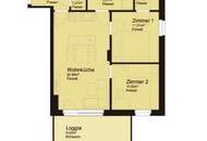 Moderne 3-Zimmer-Wohnung mit Loggia, hochwertige Ausstattung