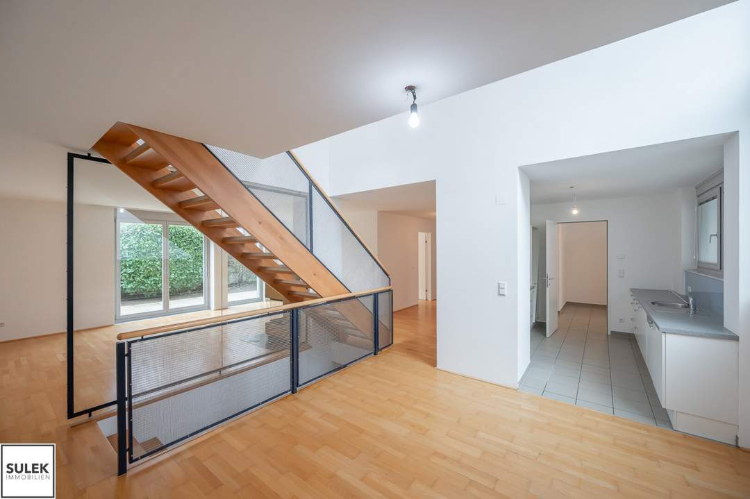 Großzügige Garten-Maisonette am Maurer Berg – 4 Zimmer, Wohnkeller & sonniger Eigengarten