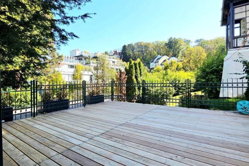 Hietzing Deluxe! Generalsanierte Luxuswohnung mit riesiger Privatgarage! Großer Garten + Riesige Terrassen + 4 Zimmer, 3 Bäder, 3 WCs und viel Raum! Premium Wohngefühl!, Wohnung-kauf, 1.990.000,€, 1130 Wien 13., Hietzing