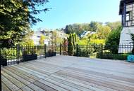 Hietzing Deluxe! Generalsanierte Luxuswohnung mit riesiger Privatgarage! Großer Garten + Riesige Terrassen + 4 Zimmer, 3 Bäder, 3 WCs und viel Raum! Premium Wohngefühl!