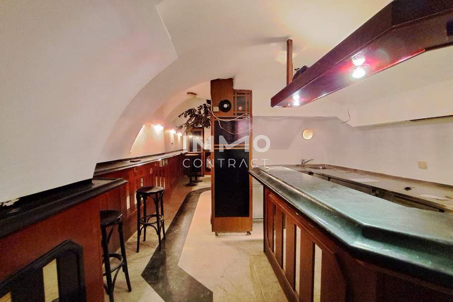 Legendäre Kellerbar im Herzen von Graz zu mieten!, Gewerbeobjekt-miete, 1.085,74,€, 8010 Graz(Stadt)