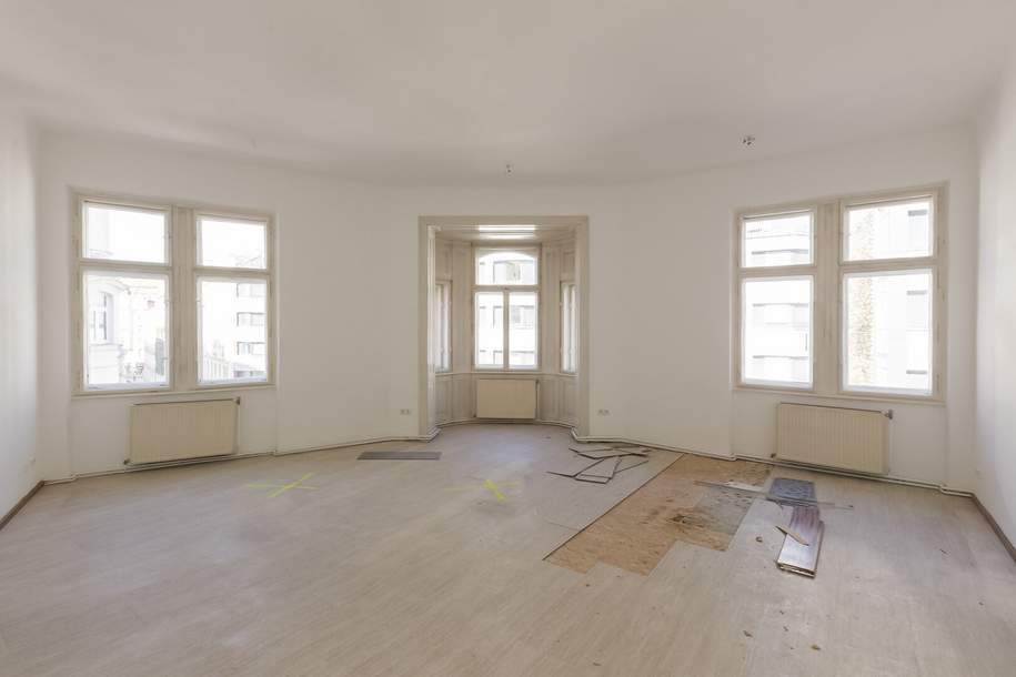 Müllnergasse - repräsentativer 3 Zimmer Altbau mit Garage zu vermieten, Wohnung-miete, 1.990,00,€, 1090 Wien 9., Alsergrund