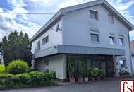 GROSSES WOHN- / GESCHÄFTSHAUS mit angebauter Halle