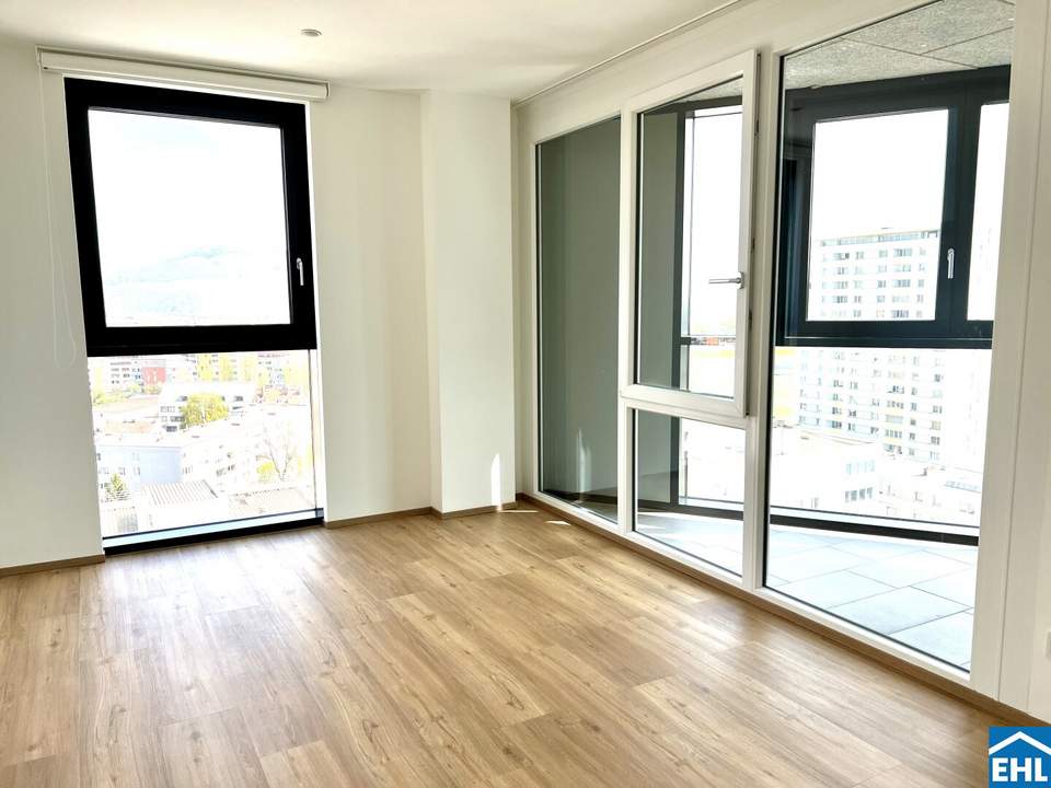 Ihre 2-Zimmer-Wohnung im 20.OG ab 01. Juni 2025 im neuen High Five Tower – Jetzt besichtigen!