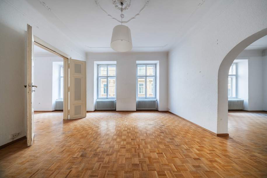 Einzigartige Gelegenheit! 132 m² in gepflegtem Altbau in zentraler Lage, Wohnung-kauf, 699.000,€, 1070 Wien 7., Neubau