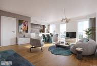 "DONAU PERLE" ERSTBEZUG! HELLE 2-ZIMMER IM DACHGESCHOSS MIT SONNENBALKON UND PARKBLICK!