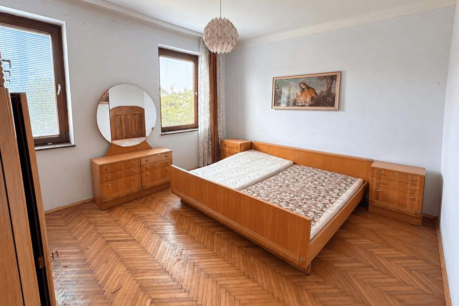 Sanierungsbedürftiges Einfamilienhaus mit Garten im idyllischen Föhrenhain, Haus-kauf, 520.000,€, 2201 Korneuburg