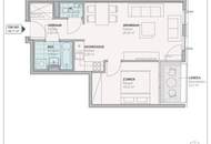 Gemütliche 2-Zimmer Wohnung mit Balkon und hervorragender Verkehrsanbindung