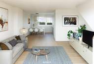 Erstbezug-Doppelhaushälften mit Luxus-Ausstattung und Panoramablick über den Felmeyergarten. Grünruhelage mit sehr guter Infrastruktur in Gehweite