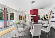 Architekten-Bungalow in Bad Fischau! Im Loftstil | Uneinsehbarer Garten | Pool und Wellnessbereich | Großzügige Garage