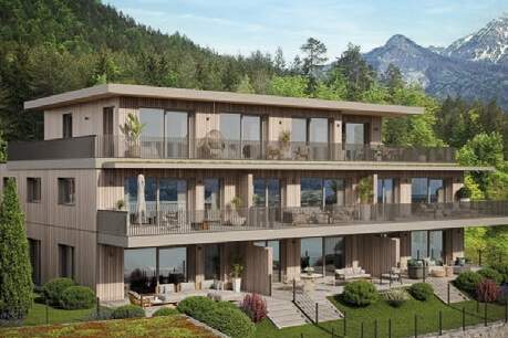 SEEBLICK TRIO - Exklusive Neubauwohnungen mit Seeblick in Drobollach am Faaker See, Wohnung-miete, 2.017,53,€, 9580 Villach(Stadt)