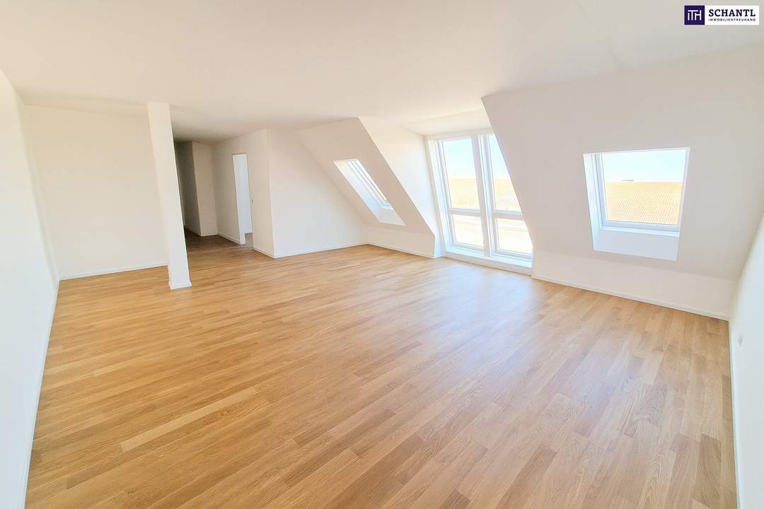 Exklusive 4-Zimmer-Dachgeschosswohnung in revitalisiertem Altbauhaus – Stilvolles Wohnen mit Dachterrasse, Parkettboden, Klimaanlage &amp; Luftwärmepumpe auf modernstem Stand