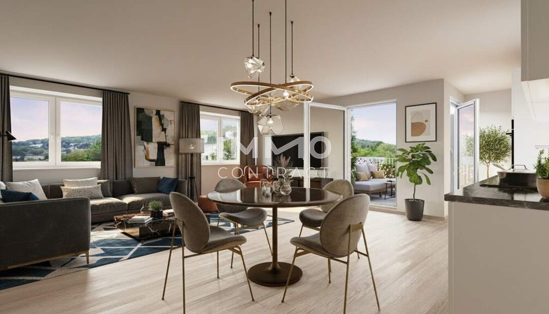 NEUBAU nahe U4: Großzügige 3-Zimmer mit Balkon – Küche geschenkt &amp; Nebenkosten sparen!