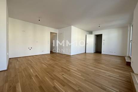 Perfekt geschnittene 3-Zimmer-Wohnung mit zwei Freiflächen – Erstbezug BEIM DONAUUFER, Wohnung-kauf, 259.500,€, 1210 Wien 22., Donaustadt