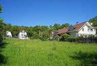 Idyllisches Baugrundstück mit Ganztagssonne am Waldrand – Ruhelage nur 5 km von Wien!