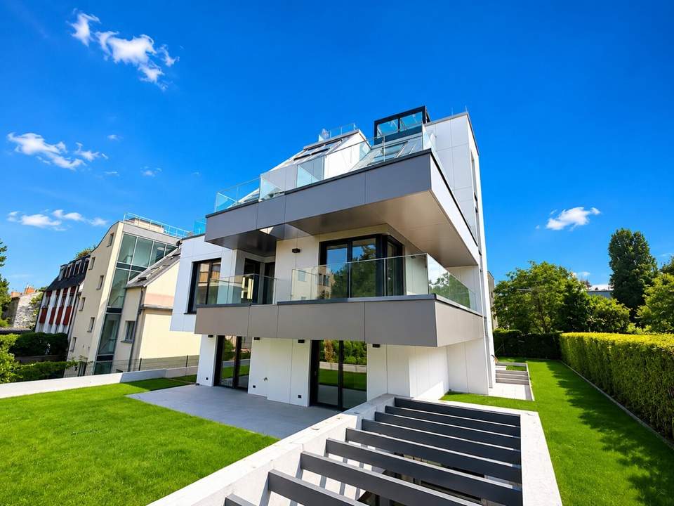 THE PEARLE SIEVERING! LUXURY HIGH END LIVING WITH VIENNA VIEW AND BIG GARAGE!