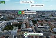 Sechshaus - Erstbezug nach Renovierung! Innenhofausrichtung und 5 Gehminuten zu U4 und U6! Helle Altbau-Wohnung mit 2 oder 3 Zimmern!
