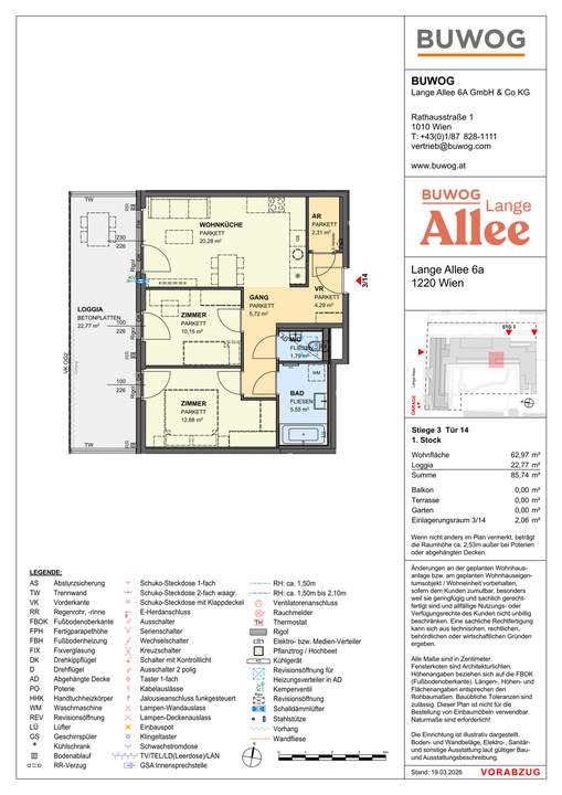 Lange Allee 6A - Eigentum in 1220 Wien