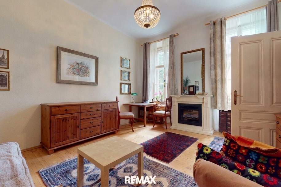 1140 Wien: Hofseitige 1-Zimmer-Altbau-Wohnung im 1. Stock, Wohnung-kauf, 119.000,€, 1140 Wien 14., Penzing