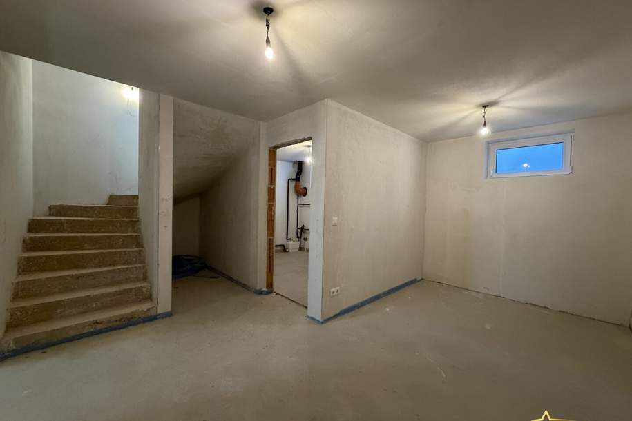 186m² NFL! WIENERBERGER-ZIEGELHAUS MIT KELLER. 5 ZIMMER. PROVISIONSFREI für den Käufer., Haus-kauf, 619.900,€, 1220 Wien 22., Donaustadt
