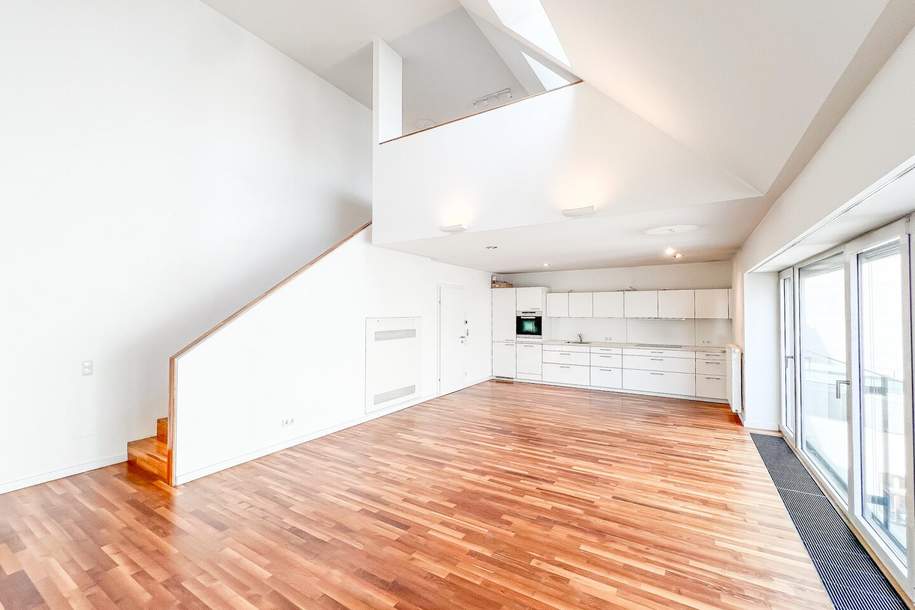 Exklusive 130 m² Dachgeschosswohnung mit Terrasse, Dachterrasse und atemberaubendem Blick auf den Stephansdom, Wohnung-miete, 3.353,60,€, 1010 Wien 1., Innere Stadt