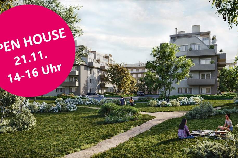 Erstbezugswohnungen „Am Hain“: Grüne Oase trifft Großstadtflair, Wohnung-kauf, 950.000,€, 1190 Wien 19., Döbling