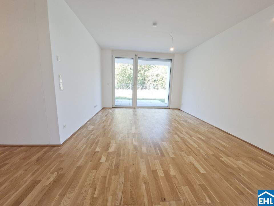 Ihr neues Zuhause in Stammersdorf: 3 Zimmerwohnung mit traumhaftem Garten in Grünruhelage