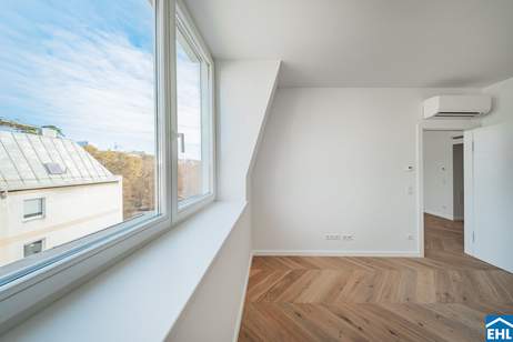 Moderne 2-Zimmer-Dachgeschosswohnung – Erstbezug mit Wohlfühlfaktor!, Wohnung-kauf, 599.000,€, 1040 Wien 4., Wieden