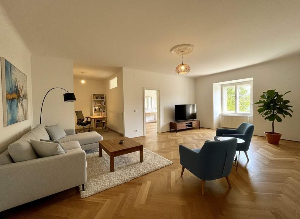 Elegante 3-Zimmer Altbauwohnung in toller Lage Nähe Schottentor, 1090!