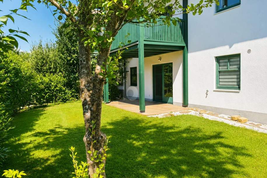 WOHNEN WIE IM EIGENEN HAUS ? ERDGESCHOSSWOHNUNG MIT GROßEM PRIVATGARTEN IN MONDSEE, Wohnung-kauf, 430.000,€, 5310 Vöcklabruck