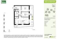 Traumhafte 3-Zimmer-Wohnung im energieeffizenten Neubauprojekt Hirschfeld - Naturnah wohnen