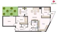Charmante 4 Zimmer Wohnung mit kleinem Garten | Loggia | Garage | Klosterneuburg - Obere Stadt