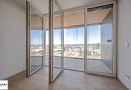 20. Etage | 3 Zimmer Erstbezug | 19 m² Loggia | Pool, Fitness & Spa